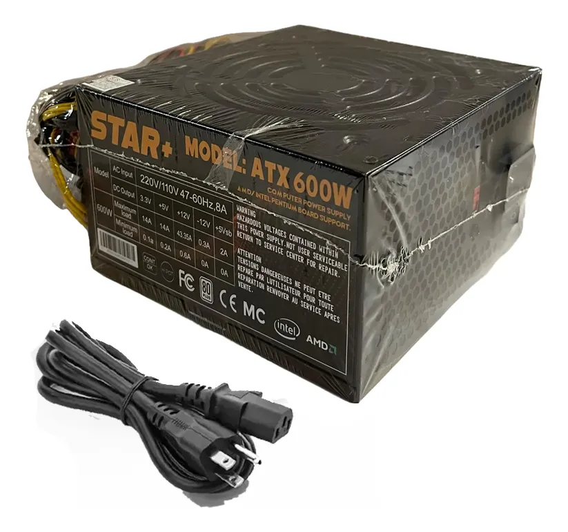 Fuente de poder 600W