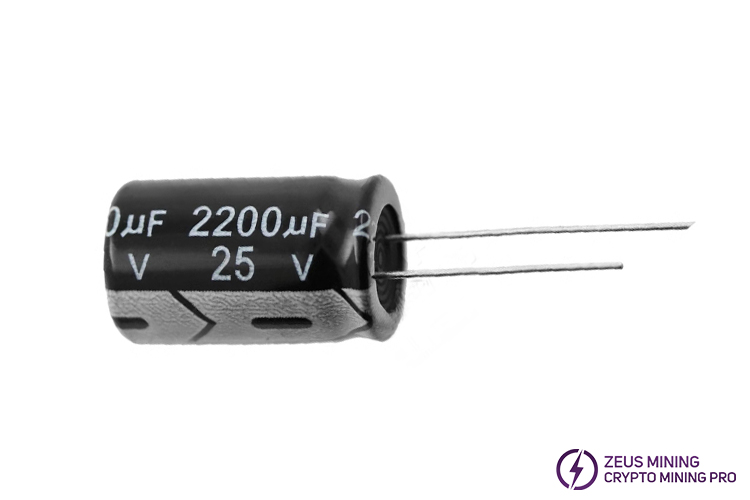 Condensador electrolítico 2200uF 25v x10 unidades